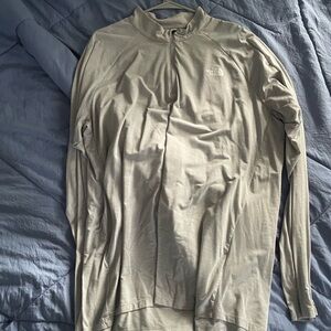 The North Face Light Gray 1/4 Zip